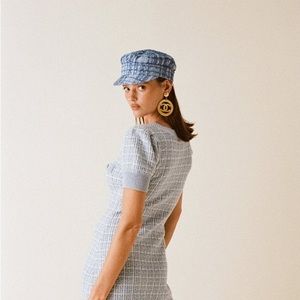 NWT Lack of Color Riviera Hat in Azure Tweed